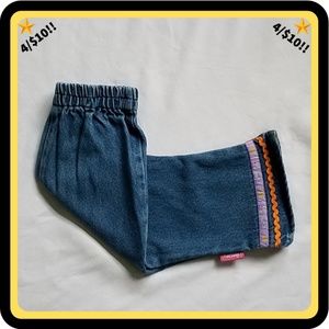 🌟4/$10🌟 Playskool Jeans- Purple & Orange Stripes